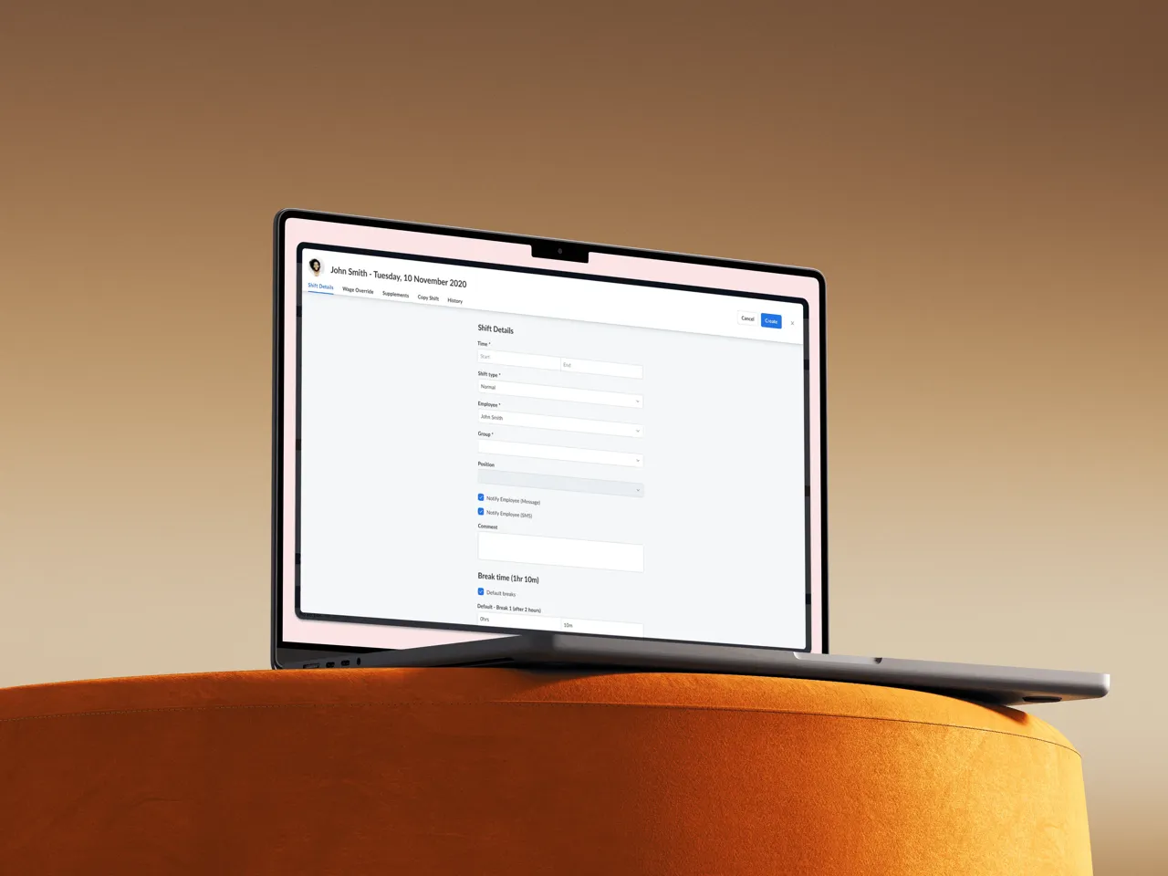 Planday Design System screenshot